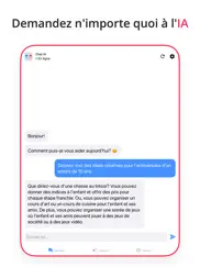 ai chat - ia francais chatbot iPad Captures Décran 4