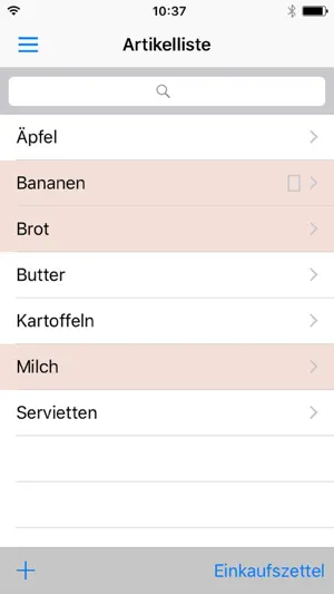 Einkaufen leichtgemacht screenshot 1