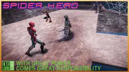 spider superhero rope swing iphone screenshot 3