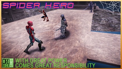 Spider Superhero Rope Swing Screenshot