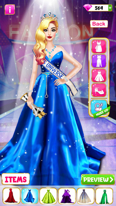 Fashion Stylist Dress Up Girl Screenshot