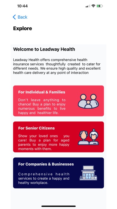 Leadway Health Screenshot