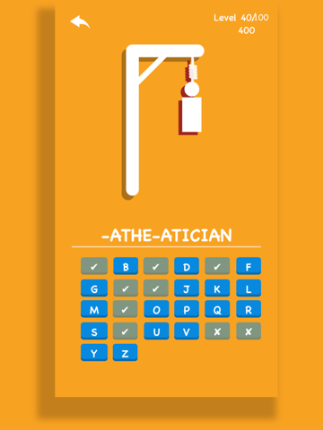 Hangman – Classic Word Puzzle iPad screenshot