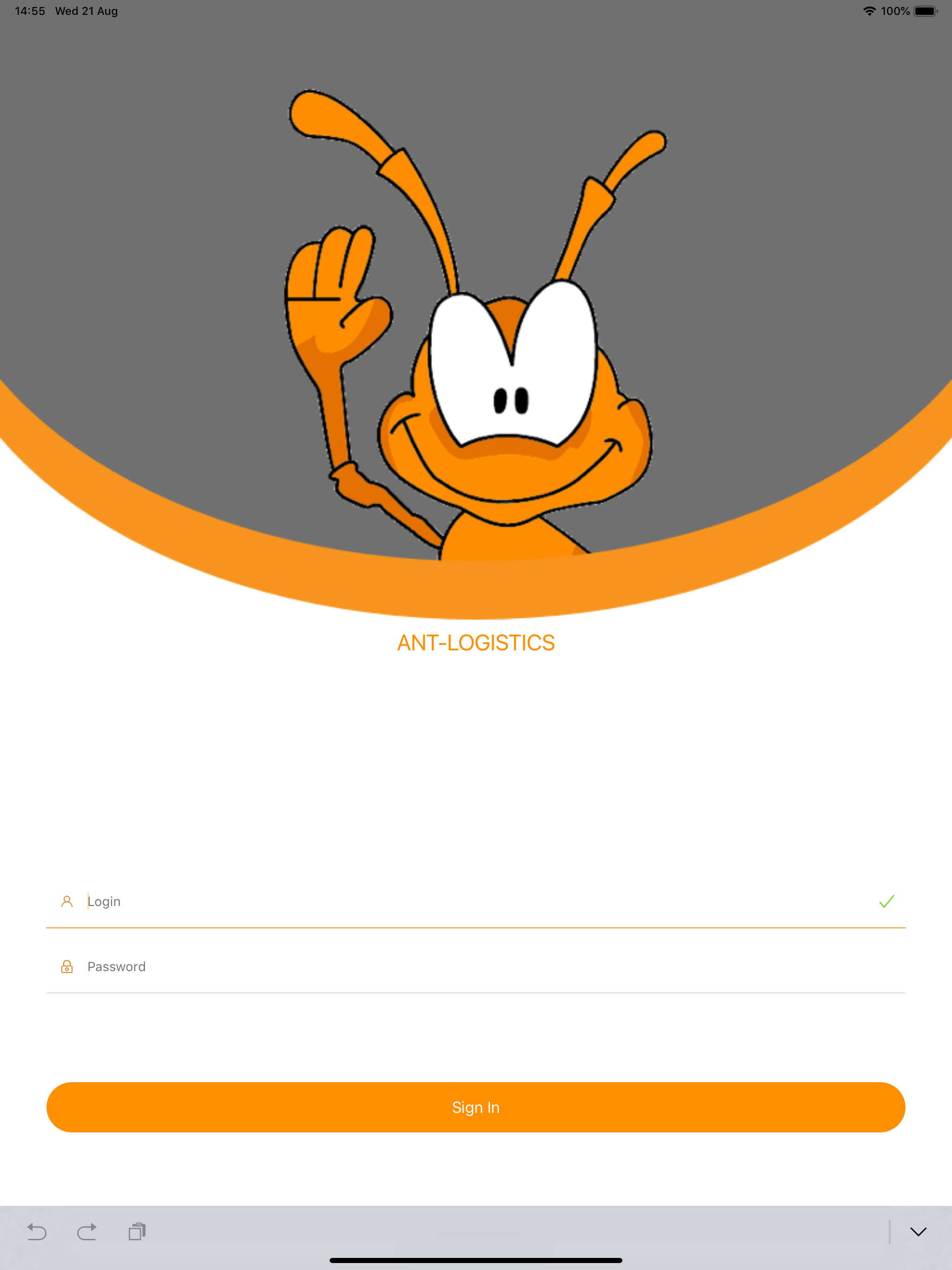 Ant-logistics