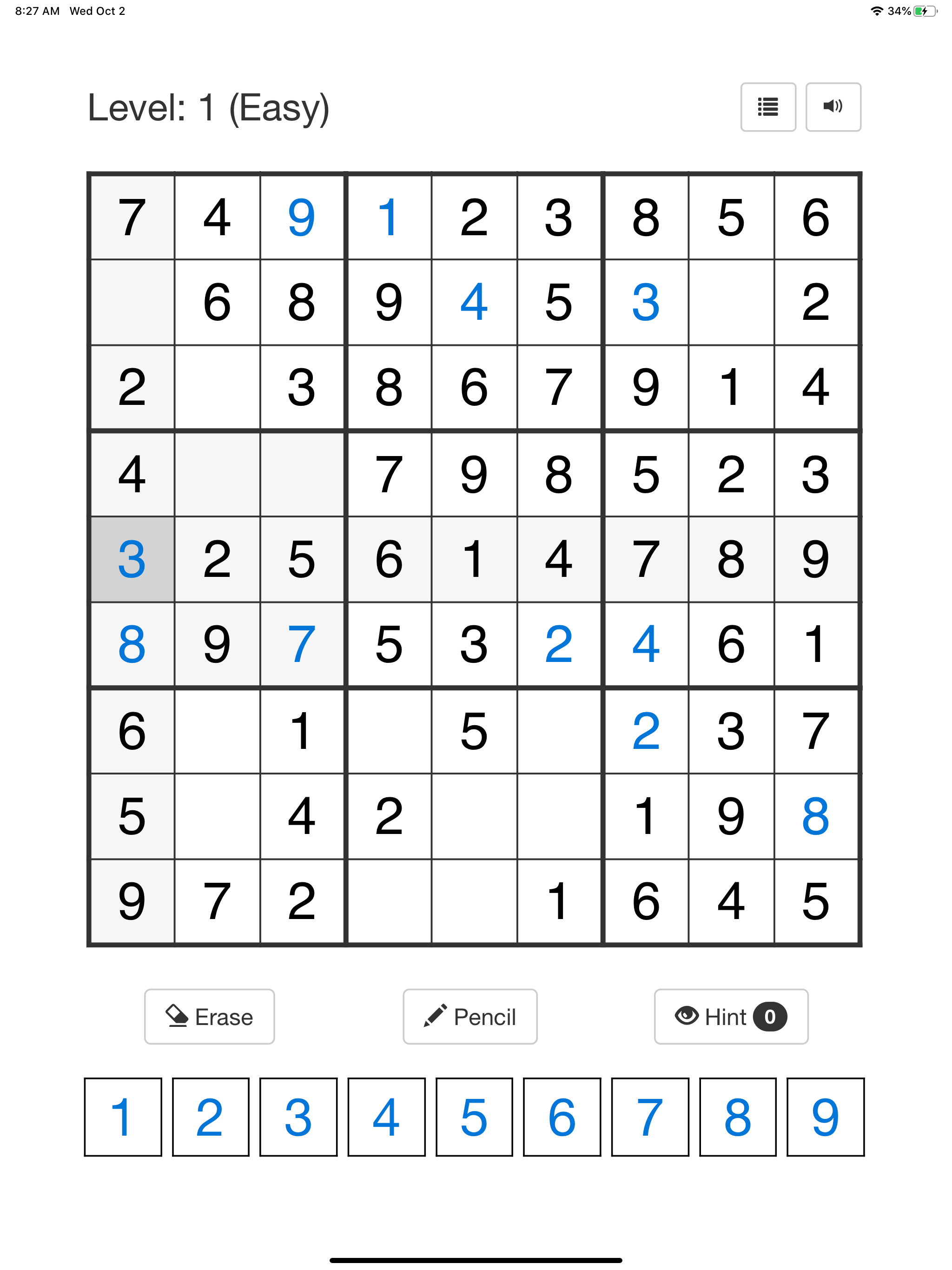 Sudoku 2* screenshot 7