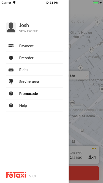 Screenshot #2 pour Főtaxi - taxi of Budapest