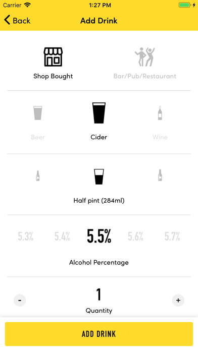 Screenshot #2 pour TRY DRY: The Dry January app