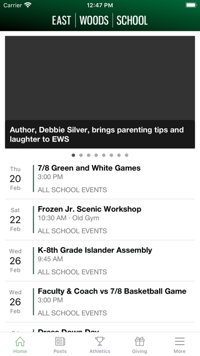 Screenshot #2 pour East Woods School