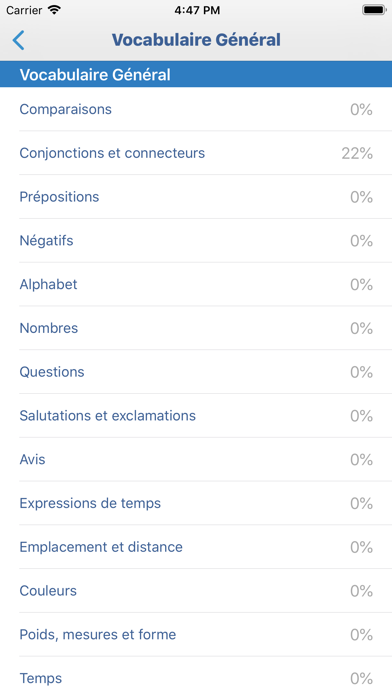 Vocabulaire Anglais - Cramit Screenshot