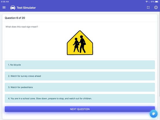 Screenshot #5 pour Florida Driving Test