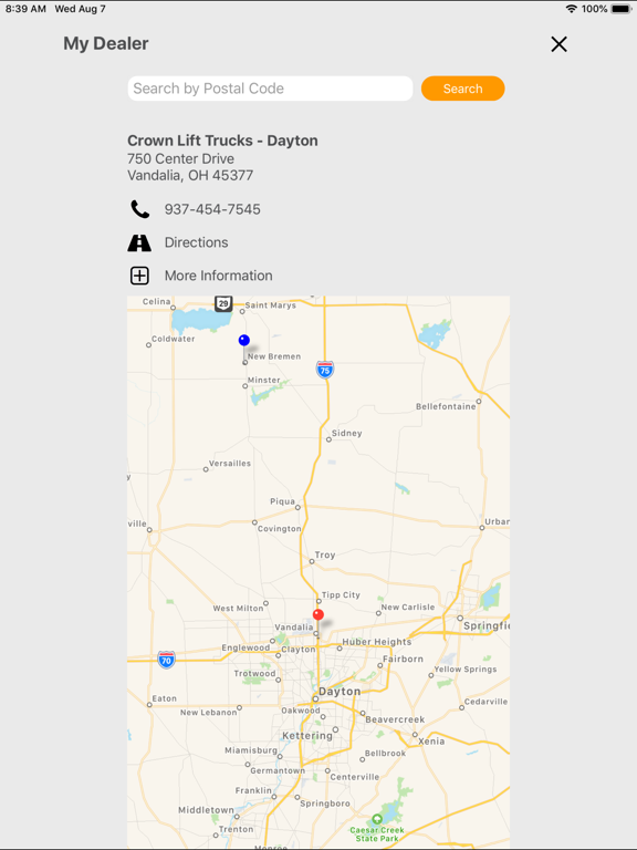 Crown Service Request iPad screenshot 5 - Business app