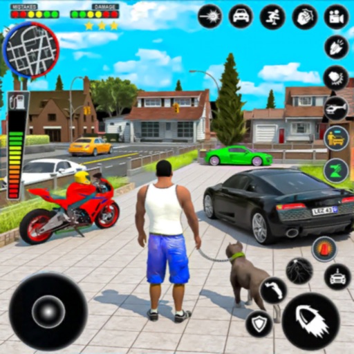 Gangster Crime City Offline iOS App
