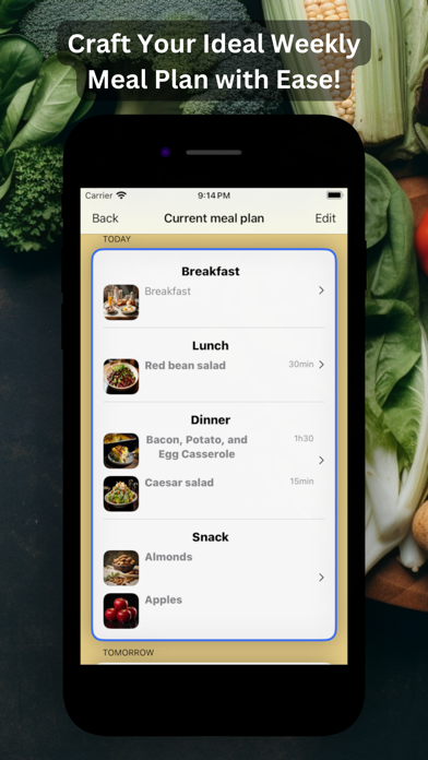Meal Planner: Grocery List Screenshot
