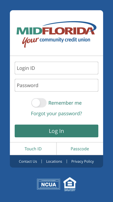 MIDFLORIDA Premier Treasury Screenshot