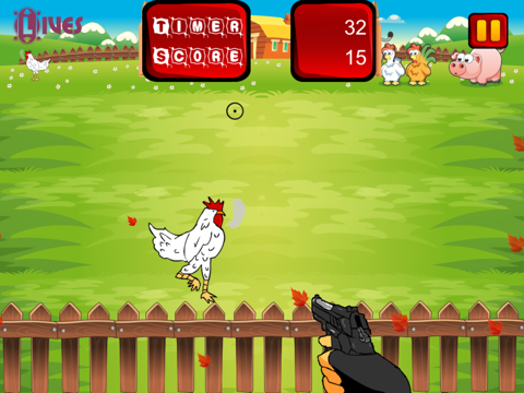 Run Chicken Run: Shooting Game iPad screenshot