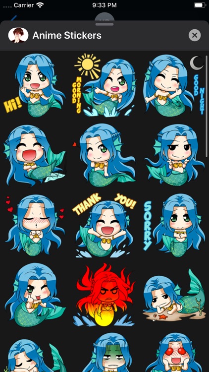 Anime Stickers & Emoji screenshot-7