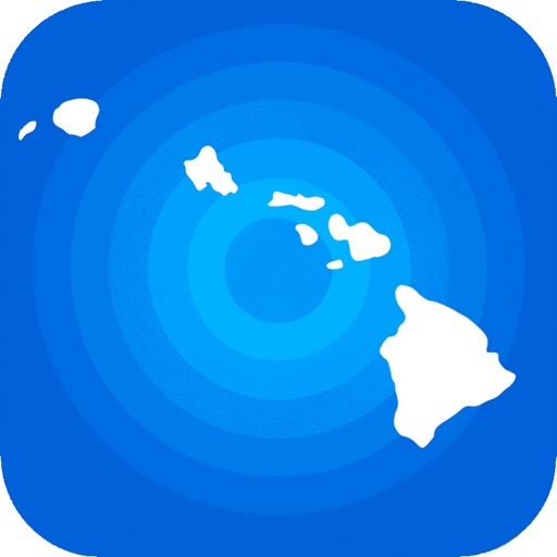 Hawaii Ocean Map