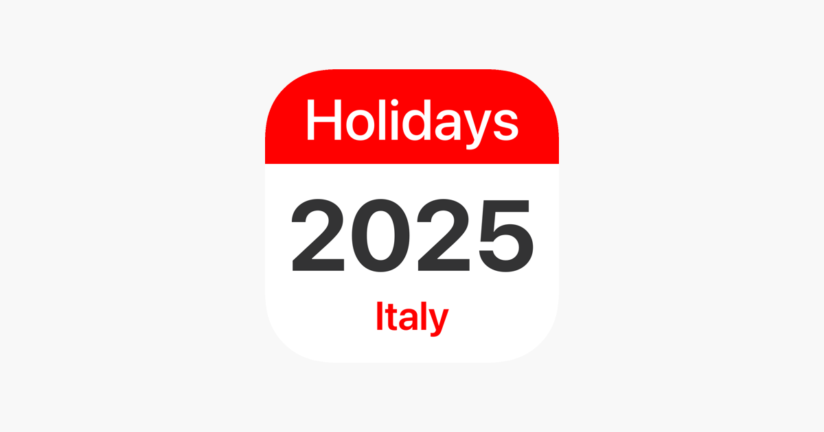 ‎Italy Public Holidays 2025 on the App Store