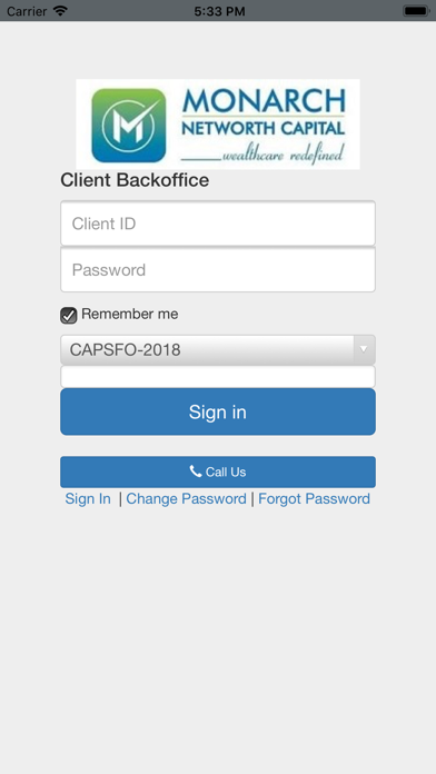 Screenshot #1 pour MNCL Backoffice