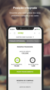 Oney Portugal screenshot