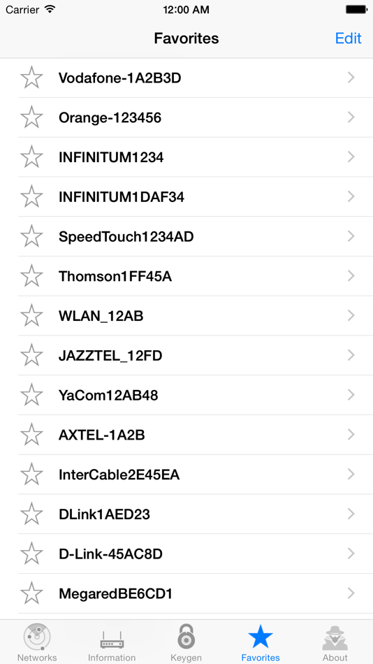 #4. WiFiAudit Pro - WiFi Passwords (iOS) 由: Ivan Aguirre
