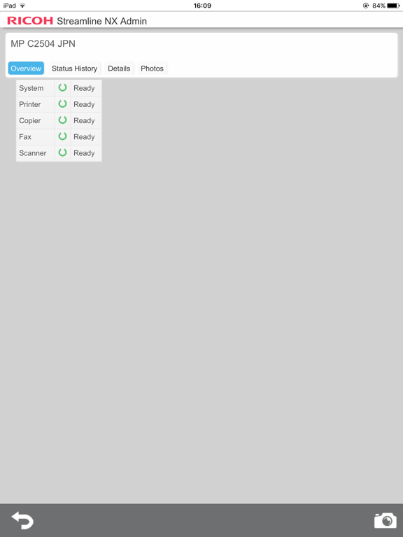 Screenshot #5 pour RICOH Streamline NX for Admin