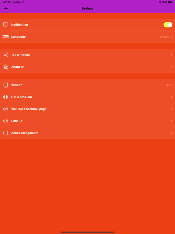 App screenshot