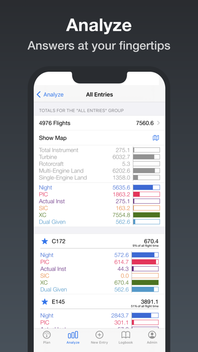 LogTen Pilot Logbook Screenshot
