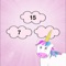 Rosie, the unicorn, is lost and needs to find a way back home through the clouds