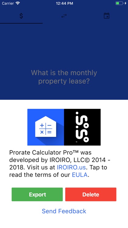 Prorate Calculator Pro screenshot-4