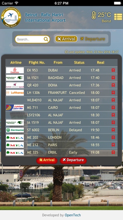 Beirut Airport - Official App