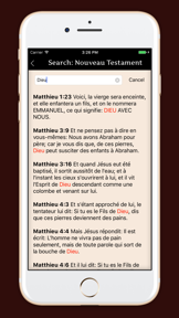 La Sainte Bible - français screenshot