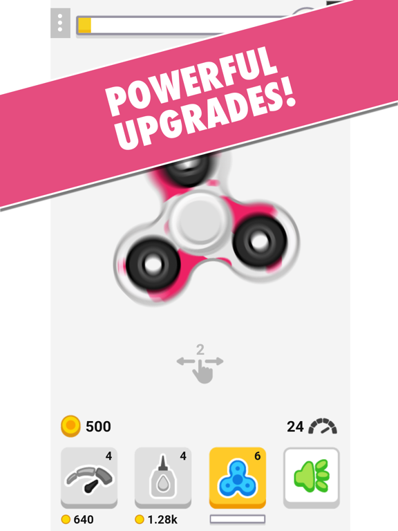 Fidget Spinner Highscore iPad screenshot