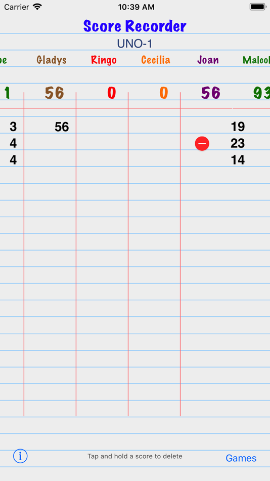 #5. Score Recorder (iOS) 게시자: Godfrey Raftesath