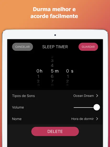 Despertador com música e radio