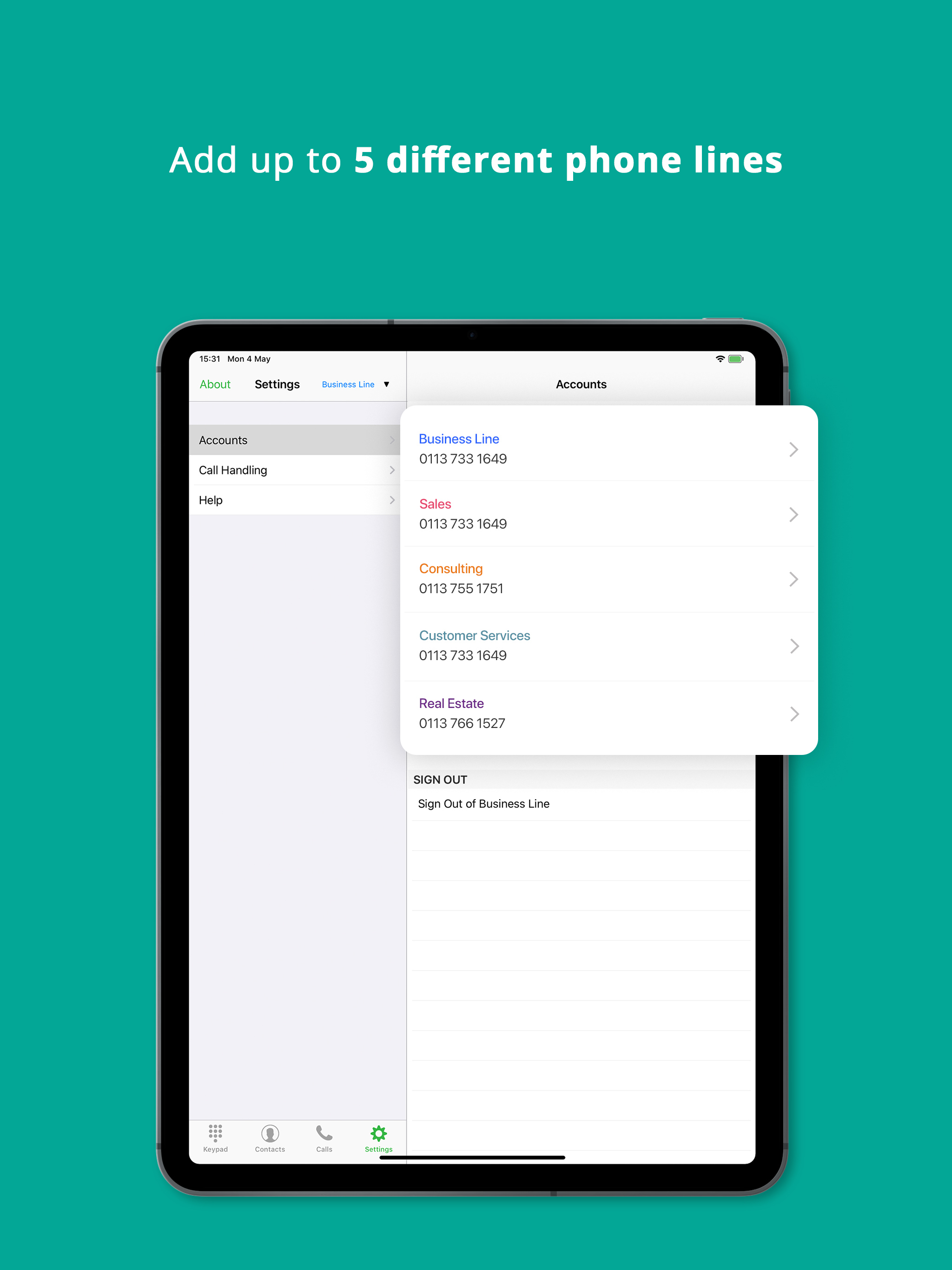 eReceptionist – Business Phone