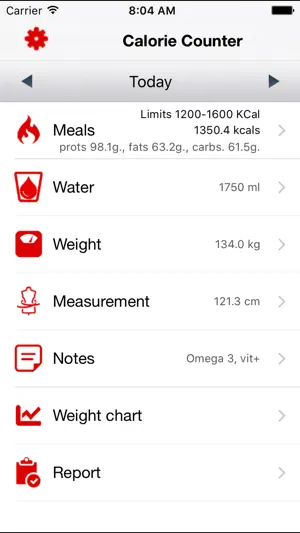 Spark: Calorie Counter screenshot 1