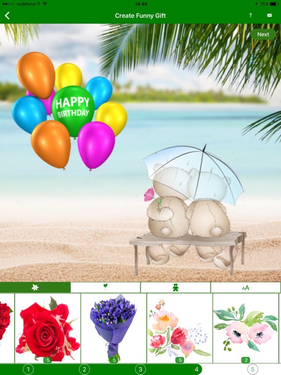 eFloristApp iPad screenshot 5 - Shopping app
