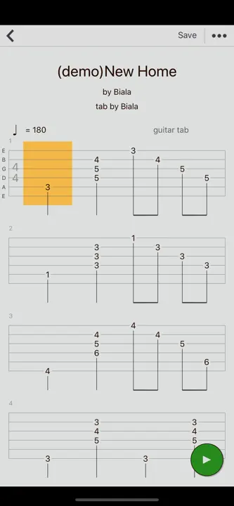 Guitar Tabs X : capture d’écran 4 sur 4