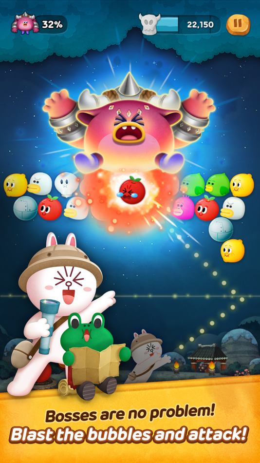 #4. LINE Bubble 2 (iOS) 由: LINE Corporation