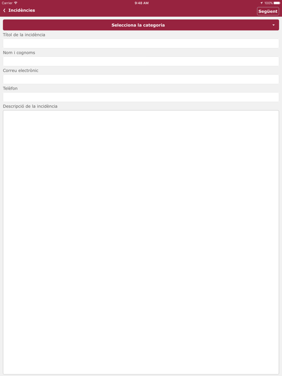 Viu Vacarisses iPad screenshot