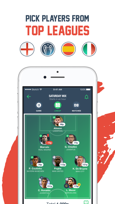 Goalfury - Fantasy football Screenshot 2 - AppWisp.com Goalfury - Fantasy football Screenshot 2 - AppWisp.com