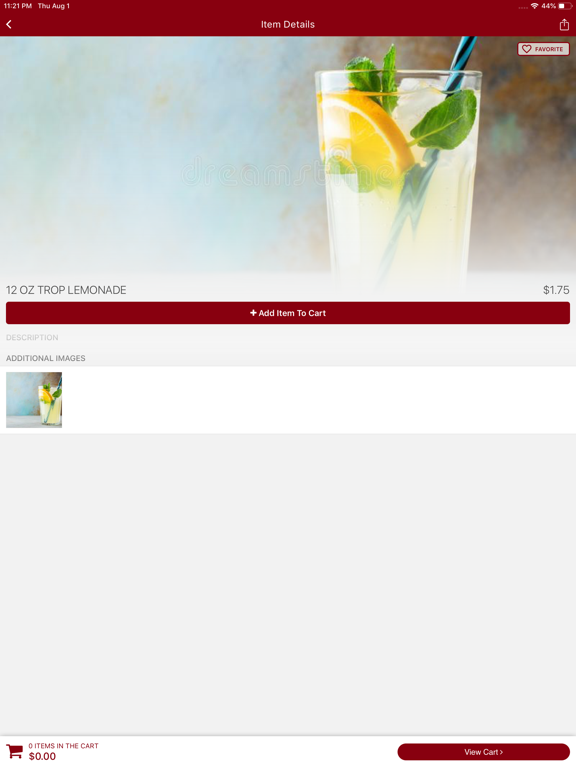 Grossburger iPad screenshot 4 - Food & Drink app