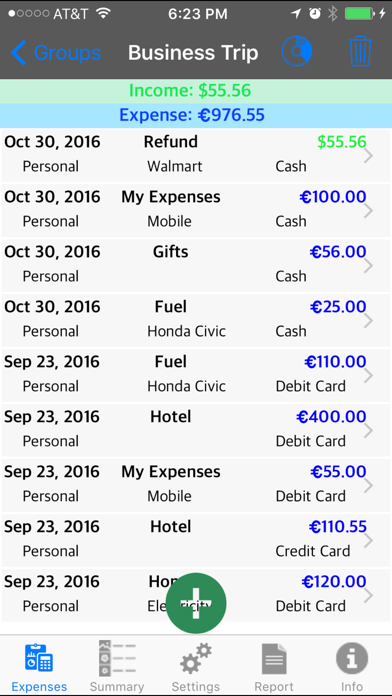 Screenshot #3 pour Expense Income Recorder Flexi
