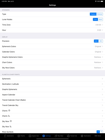 iPhemeris Astrology Charts App Store preview screenshot 20