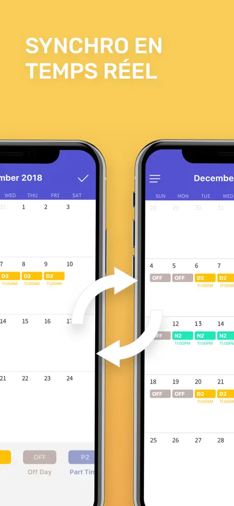 Spoke Shift: Planning Travail