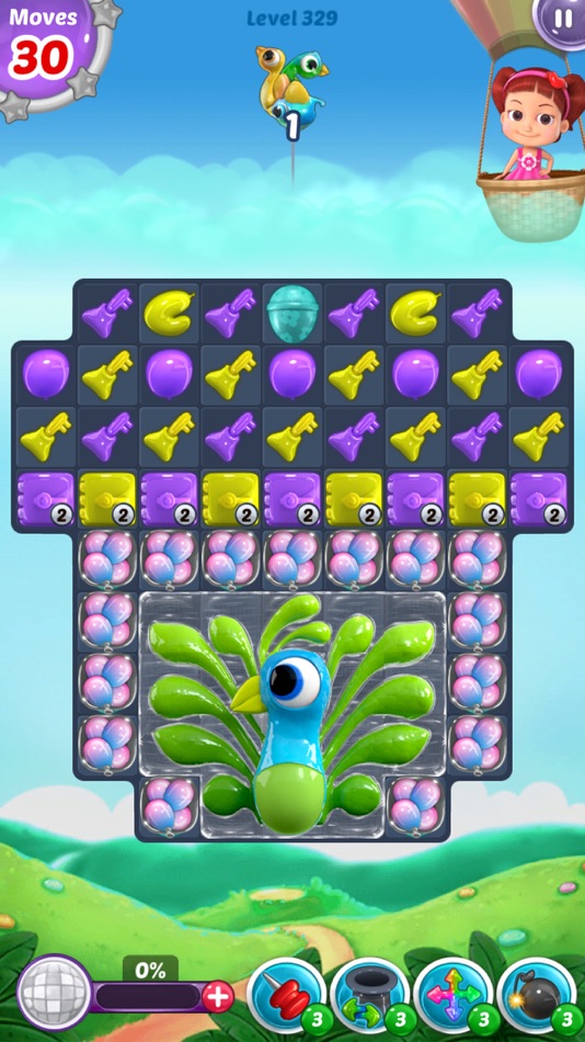 #8. Balloon Paradise: Match 3 Game (iOS) Podle: RV AppStudios LLC