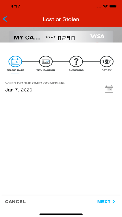 App screenshot