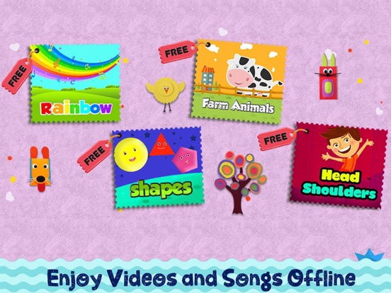 Preschool Learning Songs. iPad screenshot 5 - Music app