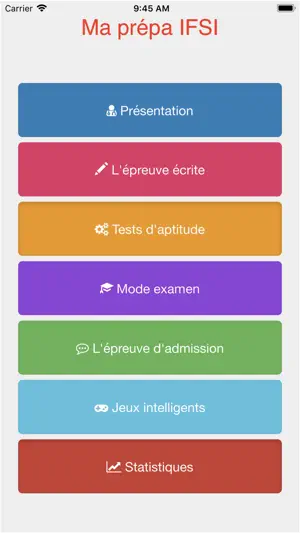 Prepa IFSI concours infirmier screenshot 1